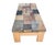 1970s Mixed Slate & Oak Coffee Table from Van Bennekom, Netherlands, 1970s For Sale - Image 5 of 13