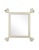 Contemporary Fleur Home Carnival Vieux Rectangle Mirror in Delaware Putty, 43x55 For Sale - Image 3 of 3