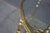 Late 20th Century Italian Neoclassical Solid Brass Round Center Table With Glass Top For Sale - Image 5 of 10