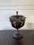 Maitland - Smith Vintage Hand Painted Maitland Smith Enamel Lidded Urn For Sale - Image 4 of 8