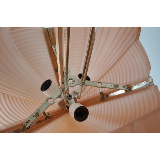 French Art Deco Chandelier by Petitot 1930 France For Sale - Image 11 of 13