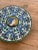 Spanish Vintage Spanish Polychrome Round Heavy Serving Plate, Signed Toledo, Spain For Sale - Image 3 of 6