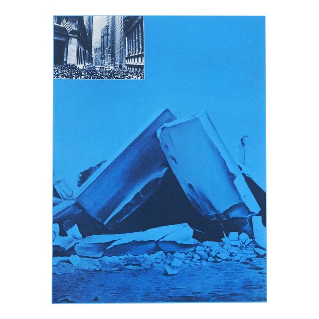 Jacques Monory, Constructions, Original Screenprint For Sale