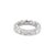 Ladies 14k White Gold Full Eternity 2.93ct Diamond Wedding Band, Size 4 For Sale In Houston - Image 6 of 6