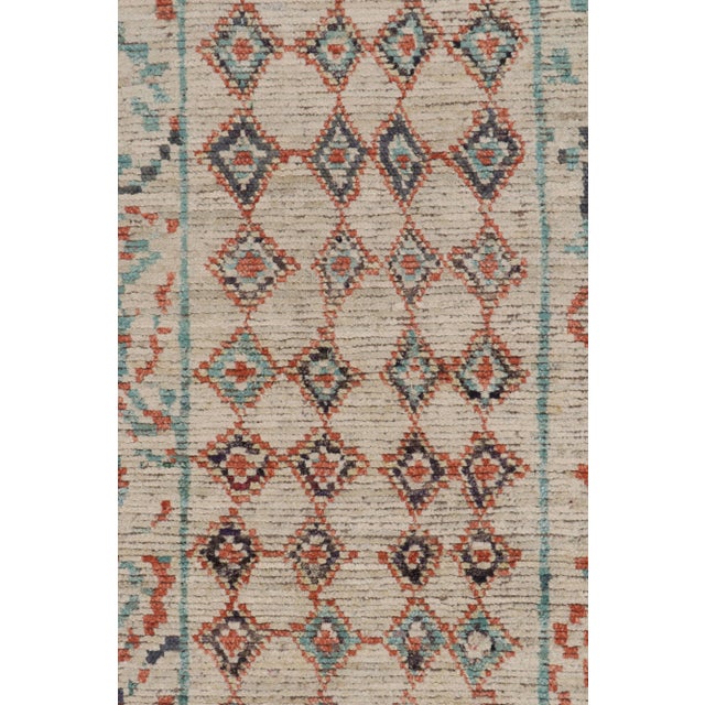 Not Yet Made - Made To Order Rug & Kilim’s Moroccan Style Rug in Off-White, Red and Blue - 5'x8' For Sale - Image 5 of 7
