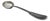 Silver Soup Ladle with Scalloped Handle For Sale