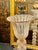 Pair of Murano Opalescent Pink Ball Floor Lamps For Sale In Dallas - Image 6 of 7