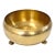 Vintage Brass Claw Foot Bowl – Hollywood Regency Planter, Cachepot, Centerpiece Bowl For Sale