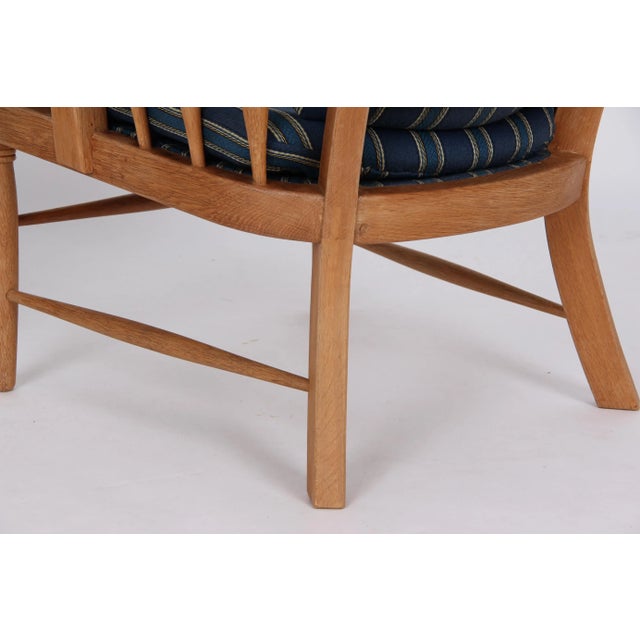 Wood Set of Danish Oak Chairs, 1960s For Sale - Image 7 of 11