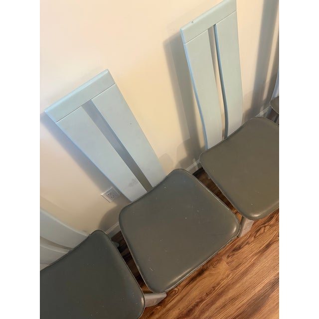 1970s Costatini-Style Dining Chair Set of 6 - 1970s For Sale - Image 5 of 11