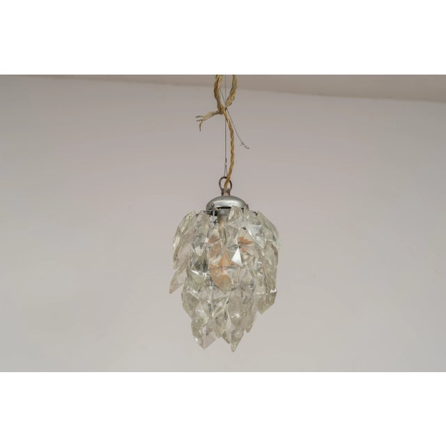 Glass Pendant Light, in Very Good conditions. Designed 1960 to 1969 European Plug (up to 250V).The wiring of this item may...