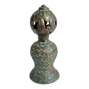 Vintage Old Bronze African Bell
