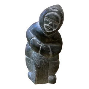 Vintage Hand Carved Soapstone Sculpture