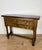 Spanish Renaissance Revival Walnut Console Table with Four Carved Drawers, 1930s For Sale - Image 4 of 11