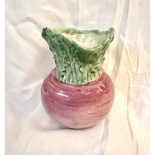 Fitz & Floyd "Vegetable Garden" Turnip Pitcher, super cute and perfect for a Garden Party or Easter Table Scape. Mix and...