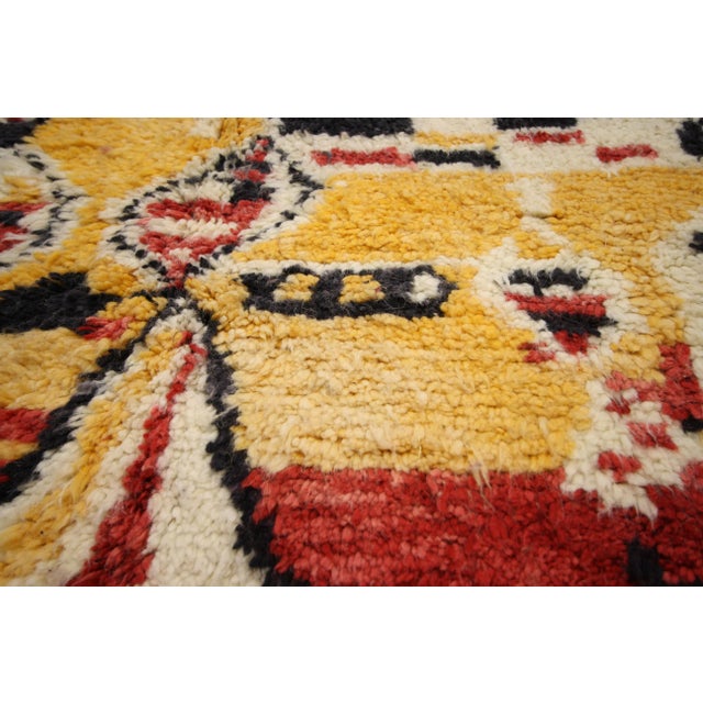 Late 20th Century Vintage Boujad Moroccan Rug - 05'03 X 08'09 For Sale - Image 5 of 5