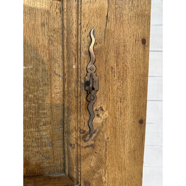 Rustic French Country Farmhouse Kitchen Cabinet, 1820 For Sale - Image 3 of 18