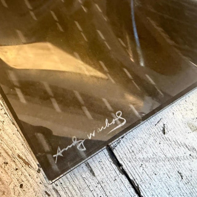 A Rare 1990s Pop Art Glass Tray New York Designed by Andy Warhol for Rosenthal For Sale - Image 14 of 14