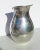 Italian 1950s Vintage Handmade Italian Silver Pitcher For Sale - Image 3 of 9