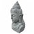 Vintage Stone Siwa Bust Garden Statue For Sale - Image 4 of 6