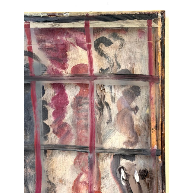 Plastic Purvis Young (1943–2010), Untitled (Window Assemblage) For Sale - Image 7 of 18