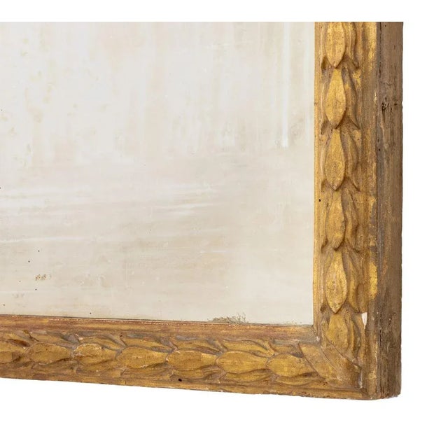 Louis XVI Style Giltwood Mirror, 19th Century For Sale In New York - Image 6 of 7