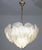 Italian 1980s Italian Amazing Large Murano Glass Gold Leaves Chandelier For Sale - Image 3 of 14
