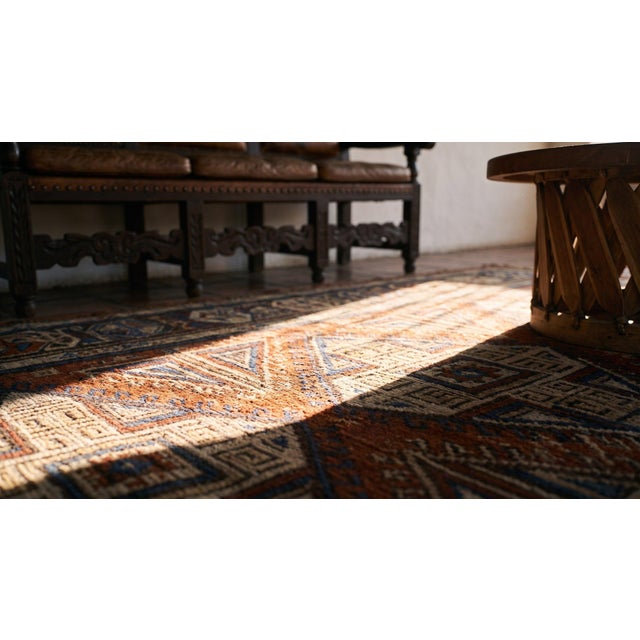 19th Century Caucasian Sumak Carpet For Sale - Image 11 of 12