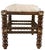 Contemporary 1990s Mother of Pearl Inlaid Stool For Sale - Image 3 of 7