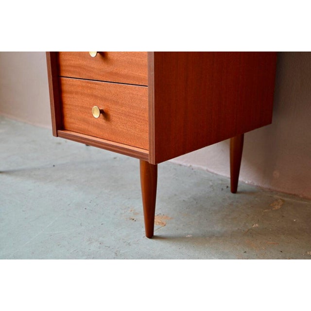 Antique Scandinavian Wooden Desk with Drawers For Sale - Image 9 of 17
