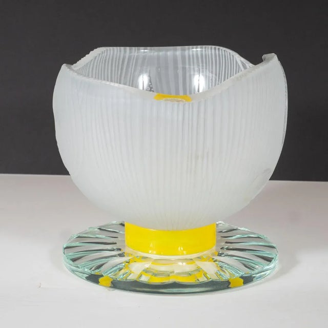 Vintage Organic Art Glass "Nemo" Sculpture by Jiri Jelinek For Sale In New York - Image 6 of 11