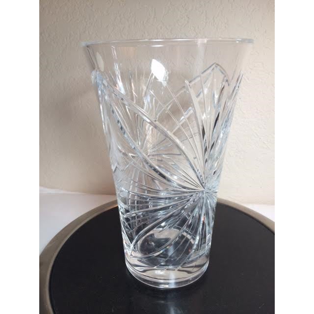 J. G. Durand France Taille Lead Crystal Vase Chairish