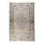Vintage Distressed Oushak Rug – Faded Neutrals, Classic Floral Medallion -4' 9'' X 7' 11'' For Sale