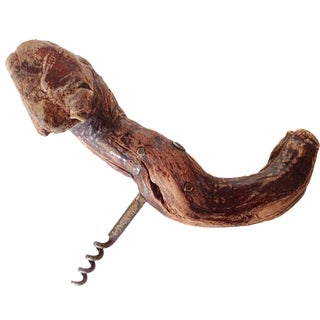 French Grapevine Corkscrew For Sale