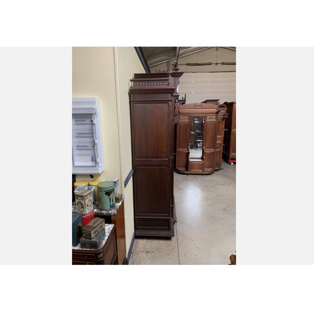 Antique Breton China Cabinet, 1880 For Sale - Image 9 of 13