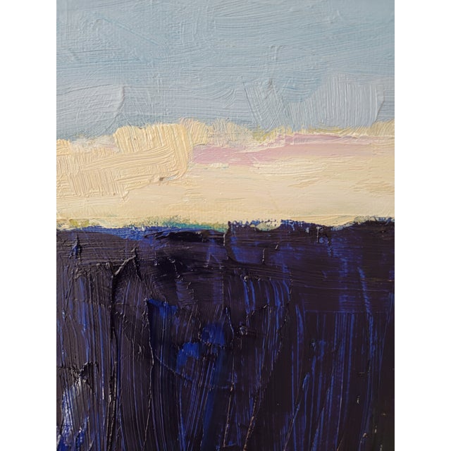 Unapologetically raw! This seascape captures the power of the cliffs and beauty of the deep blue sea. This oil painting...