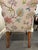 Accent Chair Vintage French With Designer Embroidered Fabric For Sale - Image 4 of 10