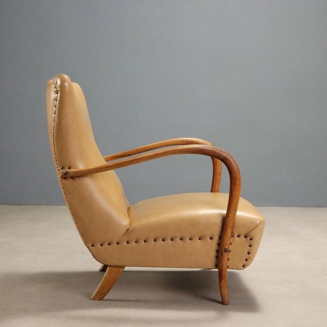 Vintage Lounge Chair, 1950s For Sale - Image 3 of 10