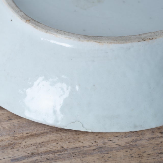 Chinese Blue Canton Shrimp Dish For Sale In Savannah - Image 6 of 6