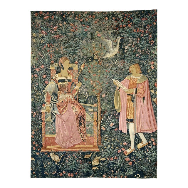 La Lecture Silkscreen Tapestry - 190 X 143 Cm (6'3" X 4'8") - Requires Rod Size 4 For Sale