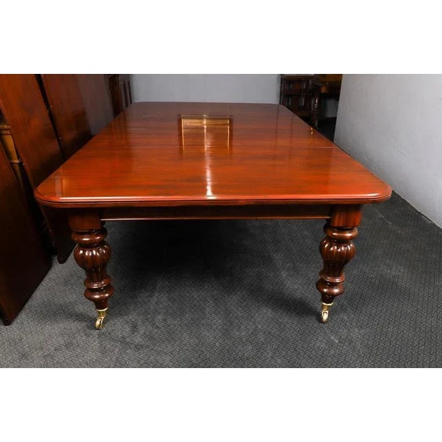 Antique William IV Flame Mahogany Extending Dining Table, 19th Century For Sale - Image 11 of 18