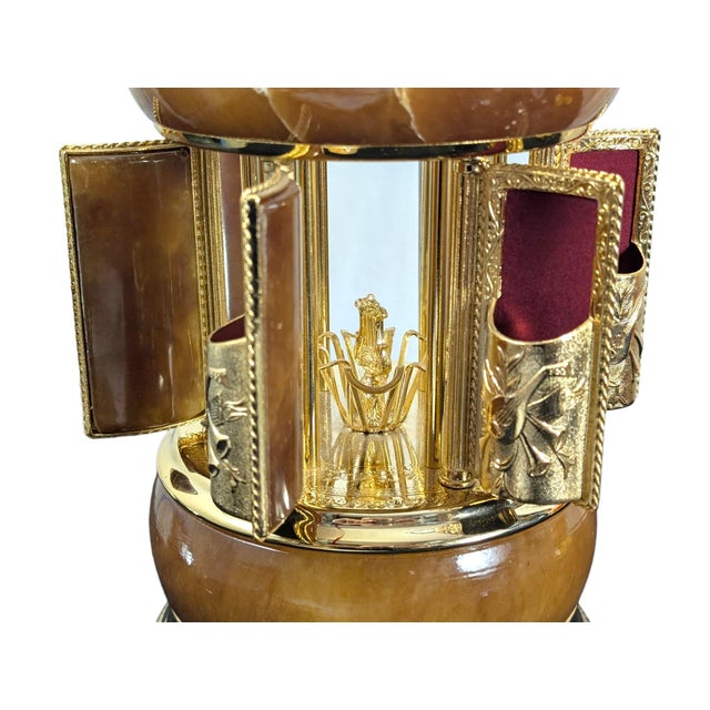 Vintage Onyx Music Box Cigarette Case, 1970s For Sale - Image 13 of 15