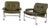 Lovisa Armchairs from Pethrus Lindlöf, 1970s, Set of 2 For Sale