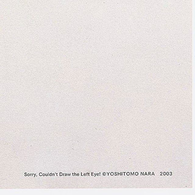 Nara Yoshitomo, Sorry, Couldn't Draw the Left Eye! For Sale - Image 4 of 6