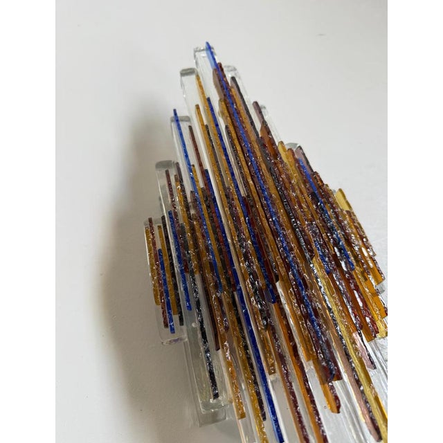 Mid-Century Modern Large Wall Lamp by Albano Poli for Poliarte, 1970s For Sale - Image 3 of 7