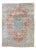 1940s Vintage Medallion Hand-Knotted Rug 8’9” X 11’11” For Sale