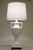 X Large Hollywood Regency Neoclassical Modern Trophy Urn Porcelain Ceramic Table Lamp 1960's For Sale In Los Angeles - Image 6 of 12