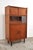 Vintage Modular Mahogany Cabinet with Display Case, 1960s For Sale - Image 6 of 10