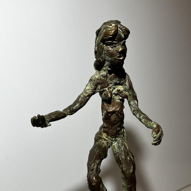 Léon de Pas, Female Nude Sculpture, 1980s, Bronze For Sale - Image 4 of 11
