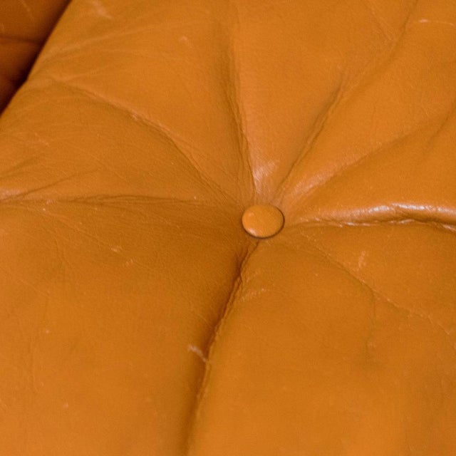 Vintage Coronado Brown Leather Chairs by Tobia Scarpa for C&B Italia, 1972, Set of 2 For Sale - Image 17 of 18